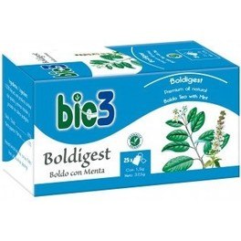 Bio3 Bie3 Digest Boldo Munt 25 Zakjes