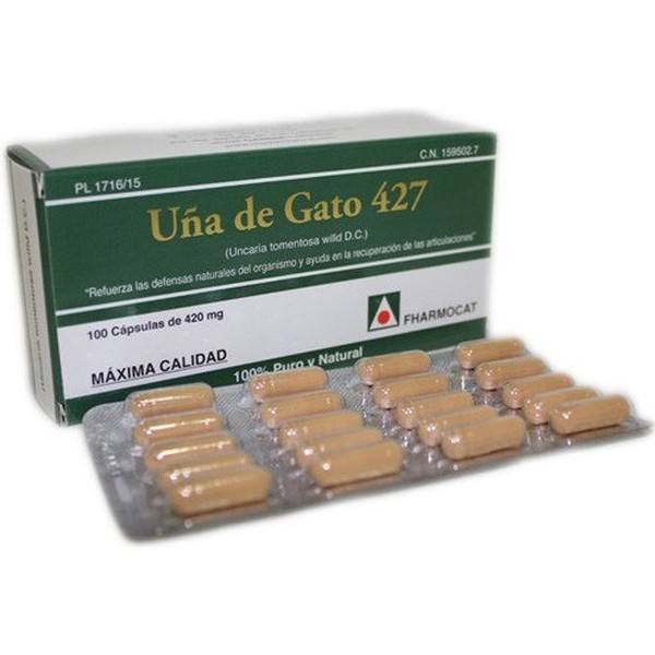 Fharmocat Katzenkralle 100 Kapseln 420 mg