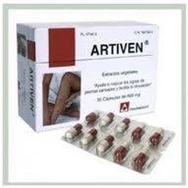 Fharmocat Artiven 30 cápsulas 500 mg