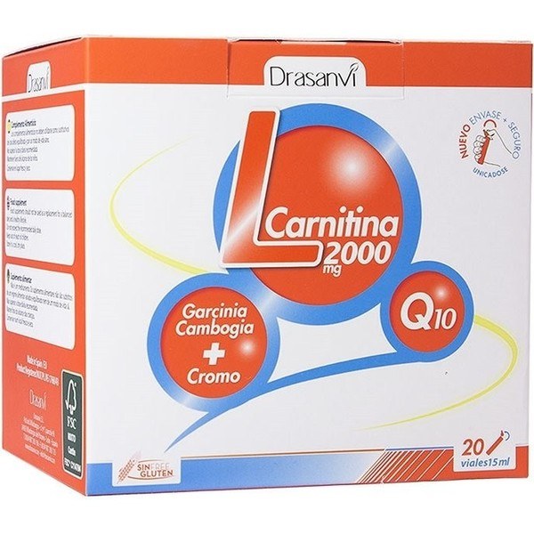 Drasanvi L-carnitina 2000 Mg 20 Viales