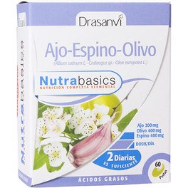 Drasanvi Aglio Espino Olivo Nutrabasicos 500 Mg 60 Perle