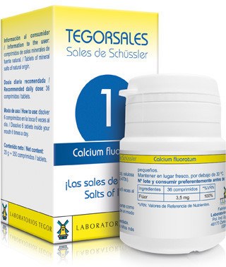 Tegor Sport Tegorsales 1 Fluorato Di Calcio 350 Compresse