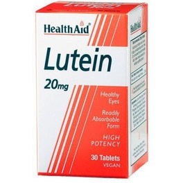 Health Aid Luteína 20 Mg 30 Tabs
