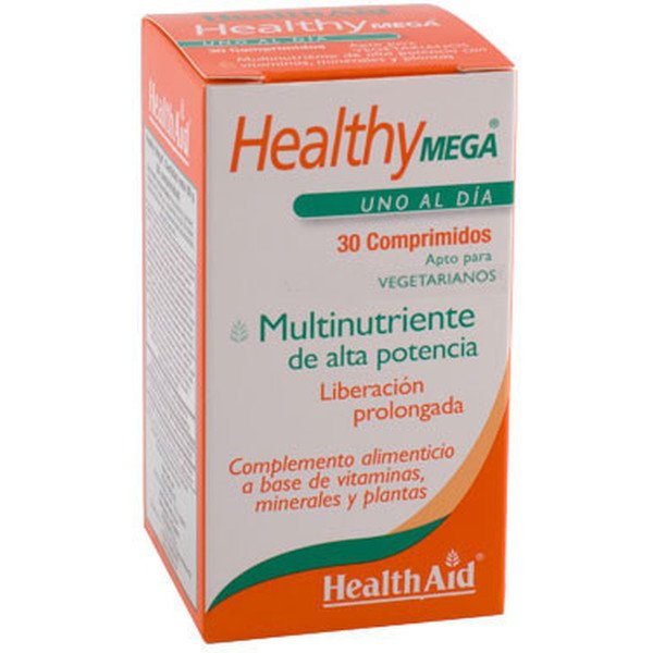 Health Aid Healthy Mega 30 Comprimés