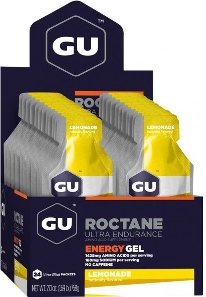 GU Energy Roctane Gel Ultra Endurance Sin Cafeína 24 geles x 32 gr