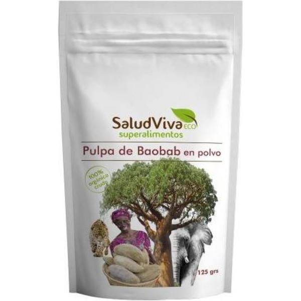 Salud Viva Pulpa De Baobab 125 Grs. Eco