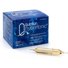 Eau De Quinton Quinton Hypertonique 24 Ampoules + 25%