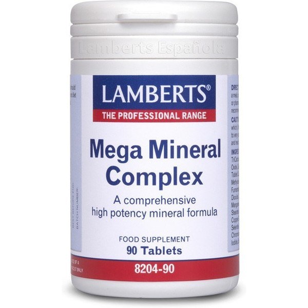 Lamberts Mega Complexe Minéral 90 Comprimés