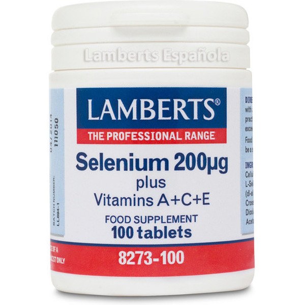 Lamberts Selenium 200/ug mais 100 pastilhas
