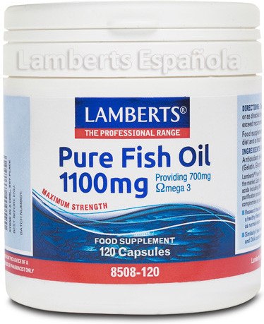 Lamberts Pure Fish Oil 1100Mg - 120 Caps