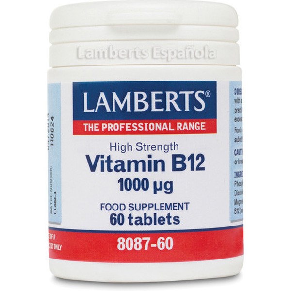 Lamberts Vitamina B12 1000/ug 60 compresse