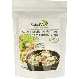 Salud Viva Muesli Cruji Sarrasin Banane Chip 300 Gr