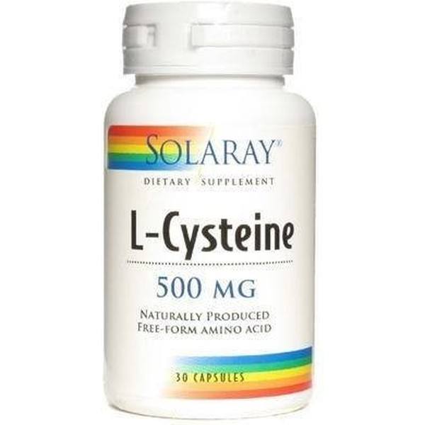 Solaray L-cysteine 500 Mg 30 Caps