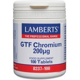 Lamberts Chrome Gtf 200/ug 100 Tabs