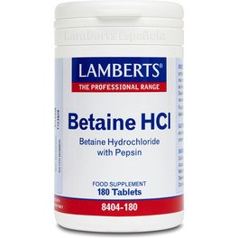 Lamberts Betain Hcl 324 mg 180 Tabs