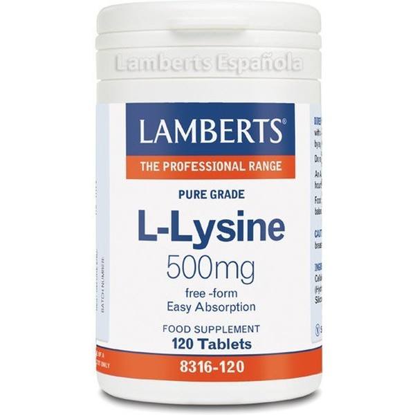 Lamberts L-lisina 500 Mg 120 Tabletas