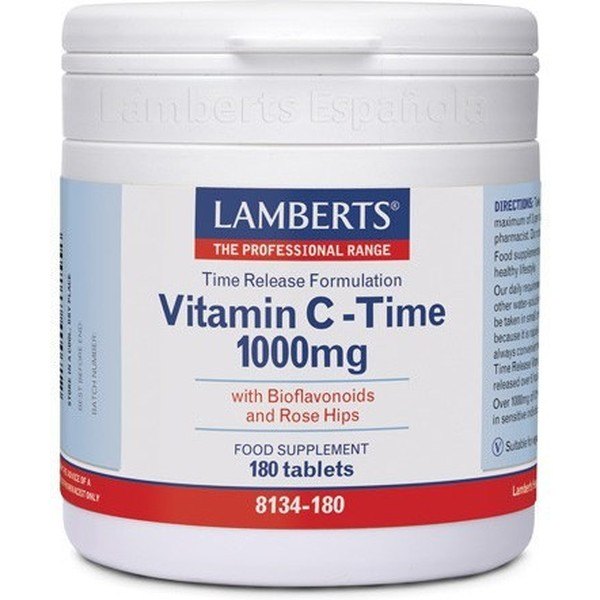 Lamberts Vitamina C-time 1000 mg 180 comprimidos