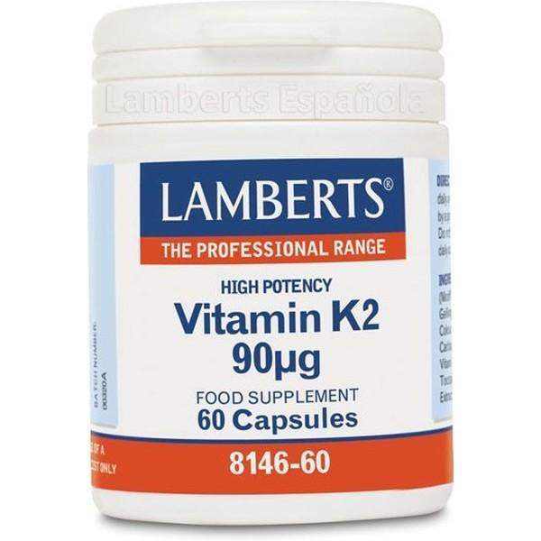 Lamberts Vitamine K 290œg 60 Cap