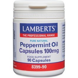 Lamberts Huile de Menthe Poivrée 90 Caps 100mg