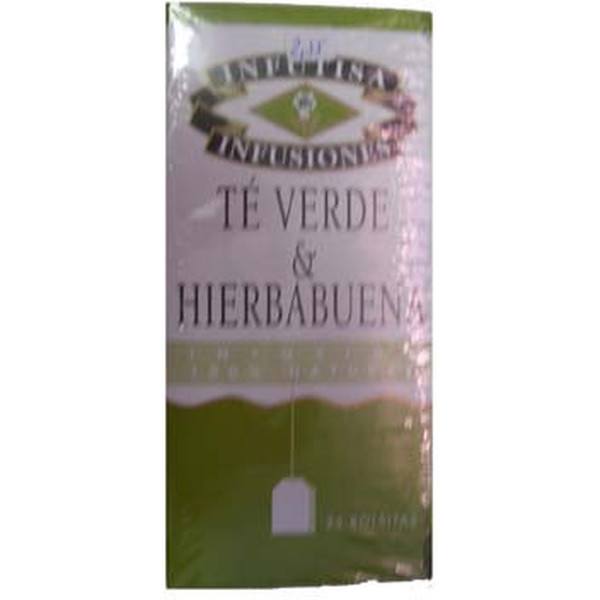Infutisa Chá Verde Hortelã-pimenta 25 Filtro