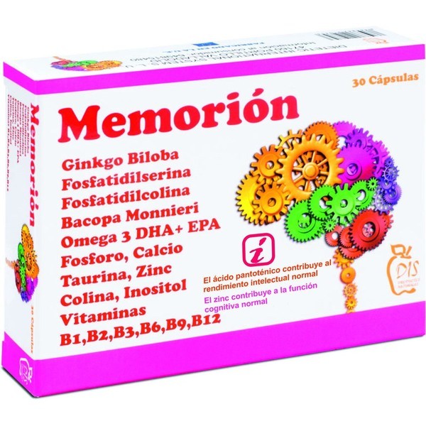 Dis Memory 500 mg 30 Kapseln