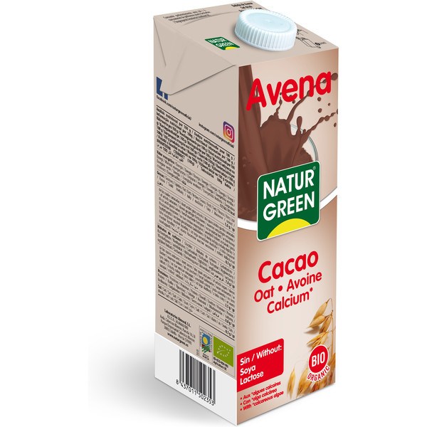 Naturgreen Hafer Choco Calcium 1 Liter
