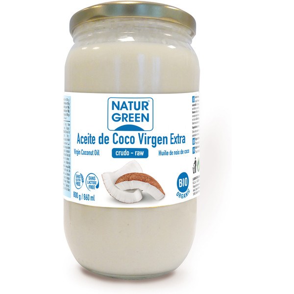 Naturgreen Aceite Virgen De Coco 800 Gramos