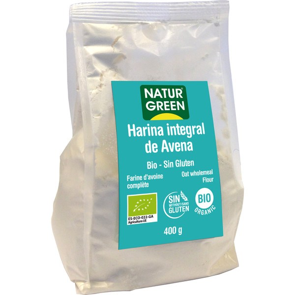 Naturgreen Harina De Avena Integral Bio 400g S/g