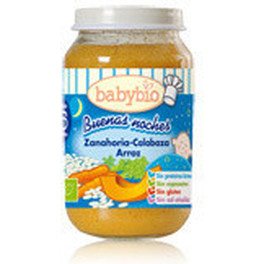 Babybio Potito Carote Zucca Riso 200 Gr