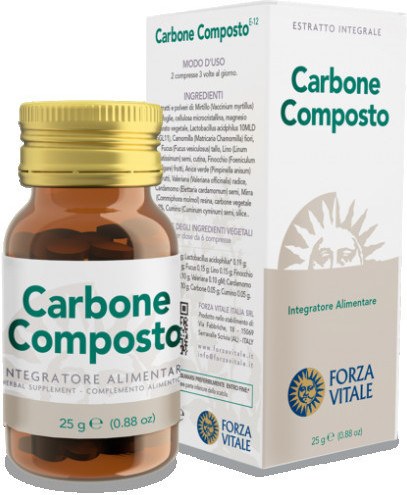 Forza Vitale Carbone Composto 25 Gr-image