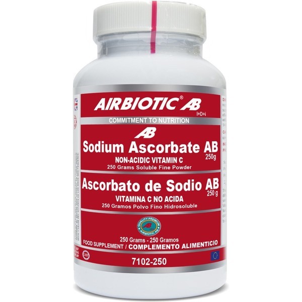 Airbiotic Ascorbate S Ab 250 G als Natriumascorbat, Pulver