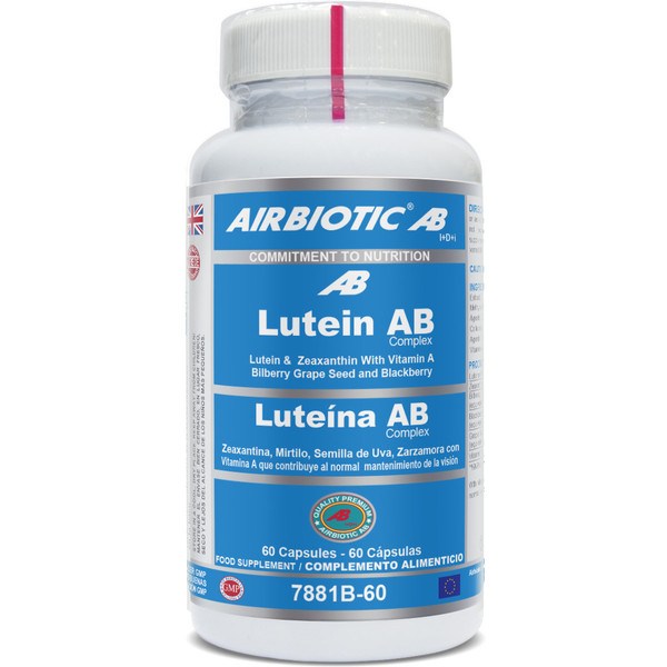 Airbiotic Lutein Ab Complex Lutein, Zeaxanthin, Vitamin A
