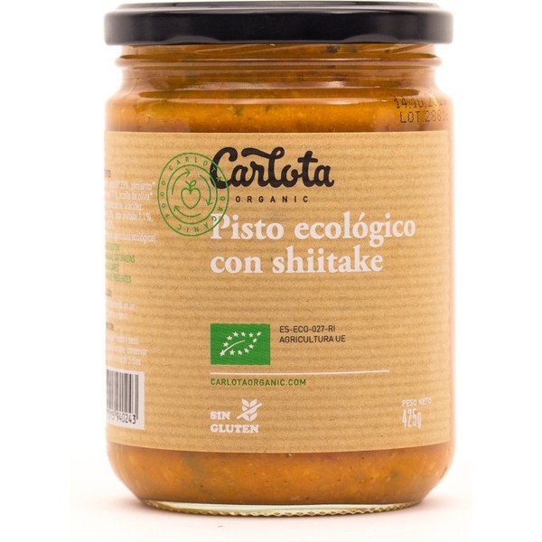 Carlota Organic Pisto Ecologico Con Shiitake 425 Gr