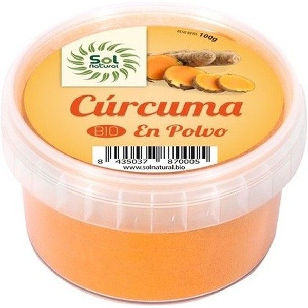 Solnatural Cúrcuma em Pó Bio 100 G