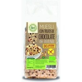 Solnatural Muesli Avoine Chocolat Bio Sans Gluten 425 G