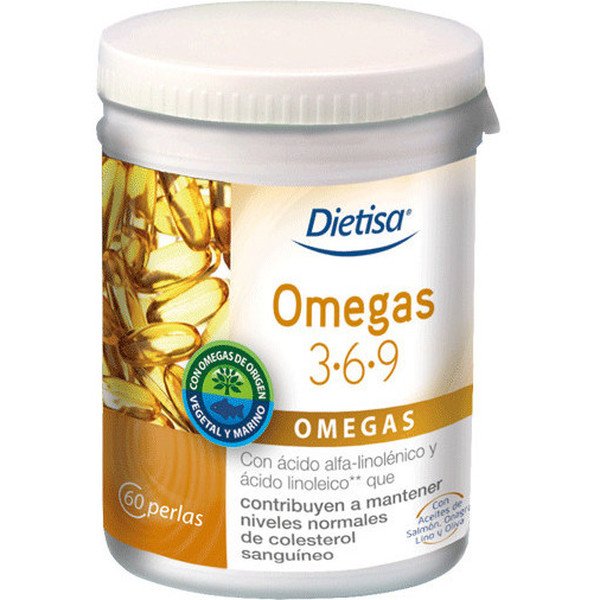 Dietisa Omegas 3 6 9 60 Perlen