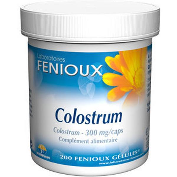 Fenioux Calostrum 300 Mg 200 Gélules