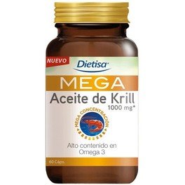 Dietisa Omega 3 Mega Krill 60 Kapseln