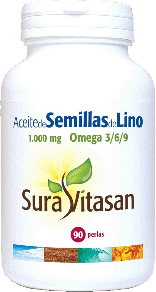 Sura Vitasan Ac Semillas Lino 1000 Mg 90 Perlas-image