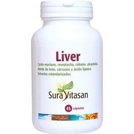 Sura Vitasan Leber 725 mg 45 Kapseln