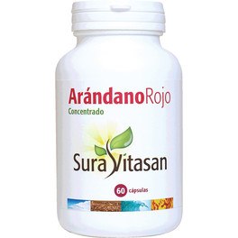 Sura Vitasan Rode Veenbes 600 Mg 60 Caps