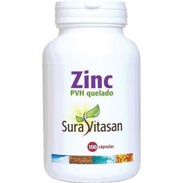 Sura Vitasan Zink PVH chelatiert 25 mg 100 Kapseln