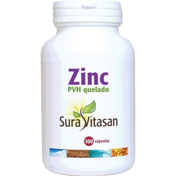 Sura Vitasan zinco PVH chelato 25 mg 100 capsule