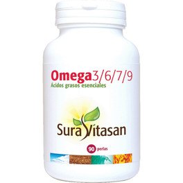 Sure Vitasan Omega 3/6/7/9 90 Perlen