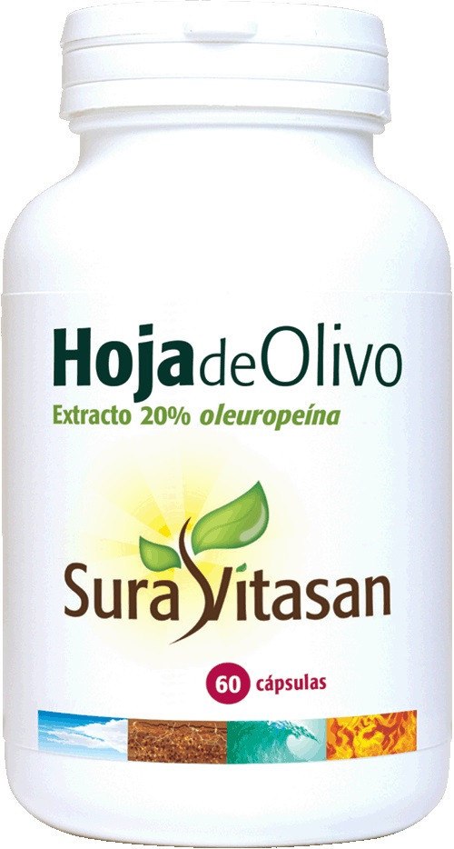 Sura Vitasan Hoja De Olivo 60 CáPsulas-image