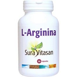 Sura Vitasan L Arginina 500 mg 50 cápsulas