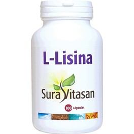 Sura Vitasan L lisina 500 mg 100 cápsulas
