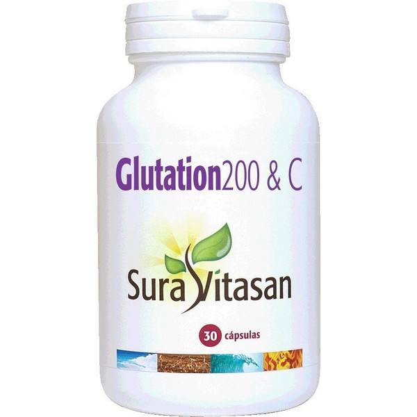 Sura Vitasan Glutathion 200 Y C 200 mg 30 Kapseln