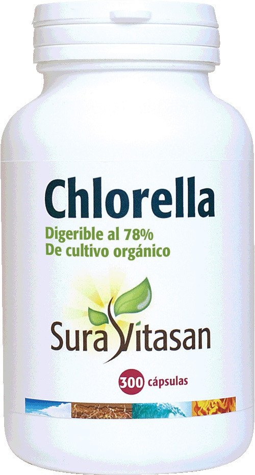 Sura Vitasan Chlorella 455 Mg 300 Caps-image