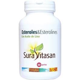 Sura Vitasan Stérols Sterolines 60 Perles